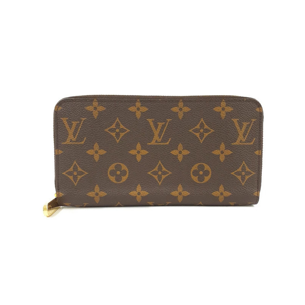 Louis Vuitton Monogram Zippy Wallet Round Zipper Long